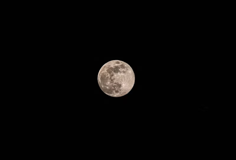 full moon night