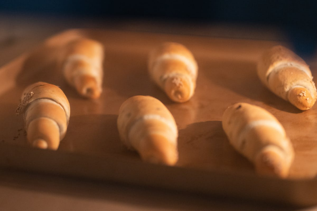 fresh baked crescent rolls