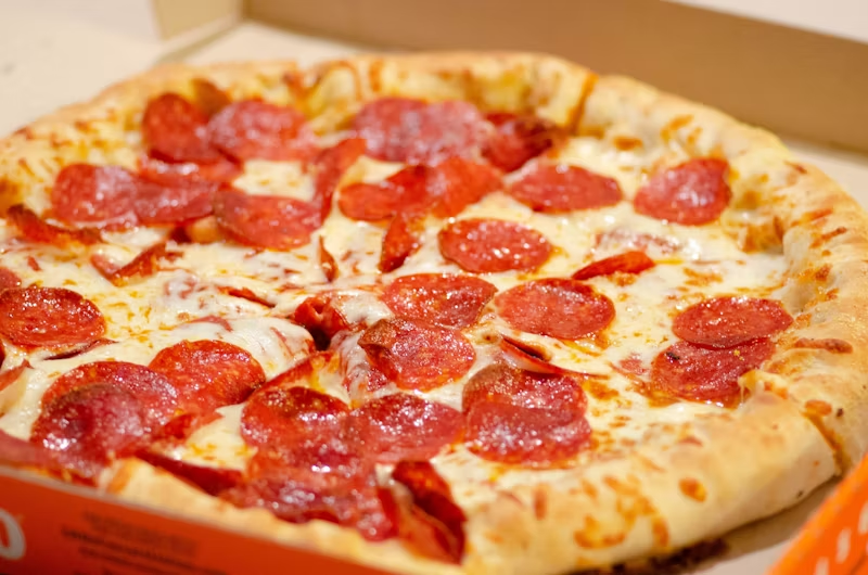 a box of pizza