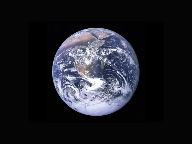 the Earth from space