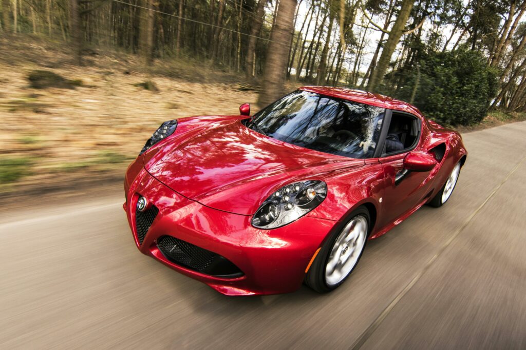 red car that needs antifreeze