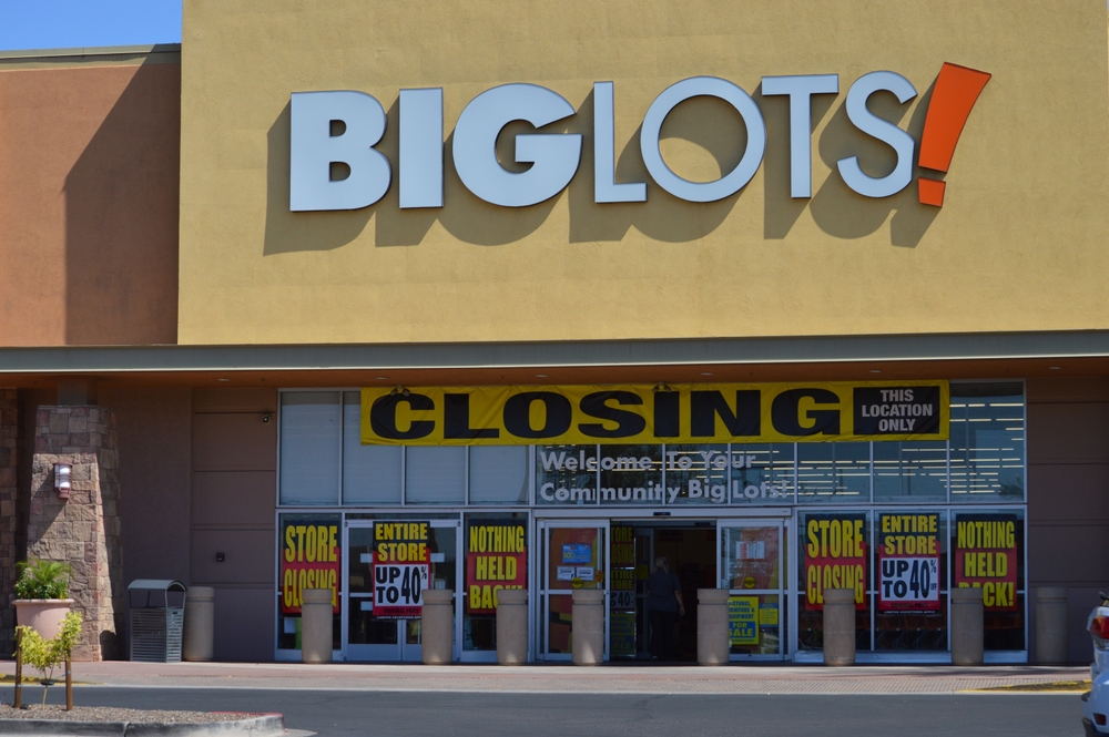 Gilbert, AZ - Sept 03 2024: US discount chain Big Lots is on the brink of bankruptcy - with 1,400 stores at risk of closing down after an eye-watering $132M loss.