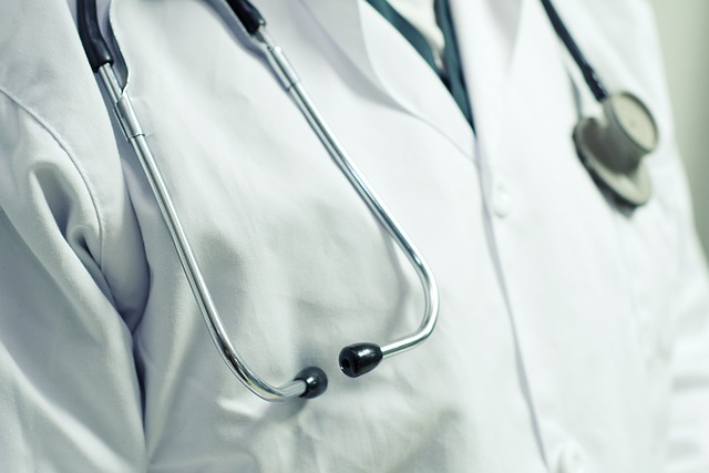 doctor clothing close up