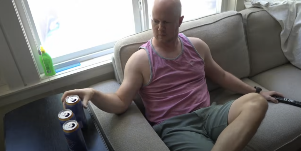 Evan typically drank two to three drinks a day