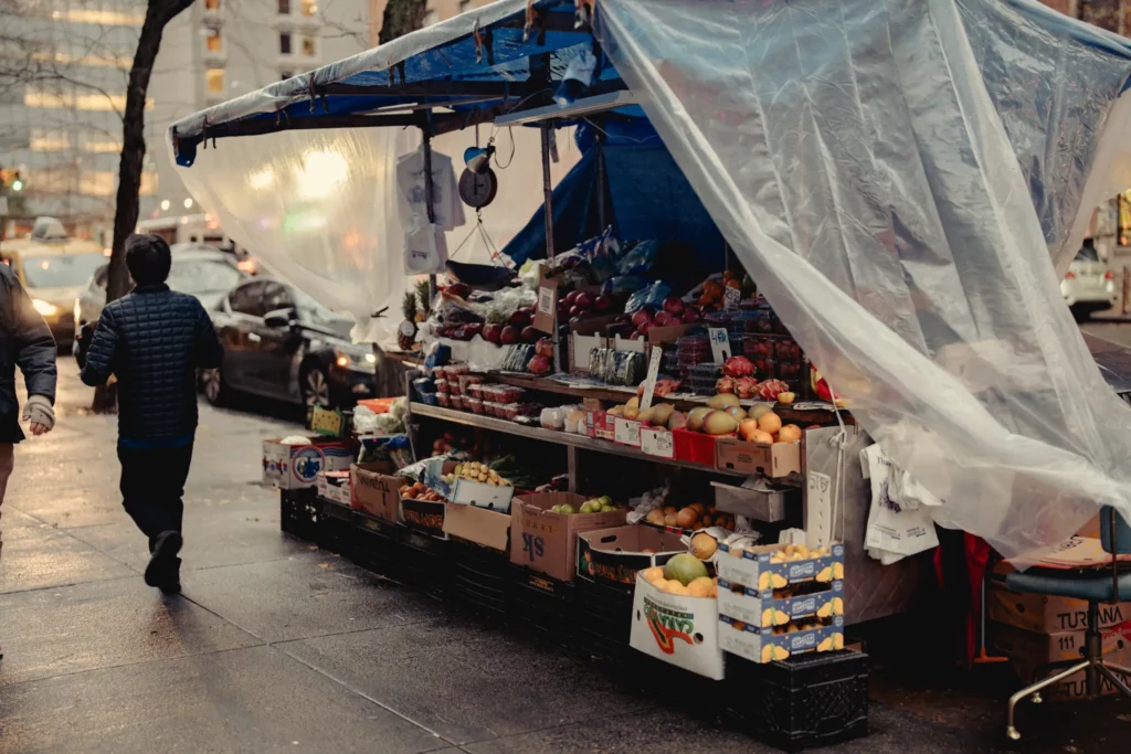 The banana that became part of a $6.2 million piece of art came from a fruit stand in front of Sotheby’s.