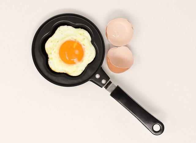 egg in pan