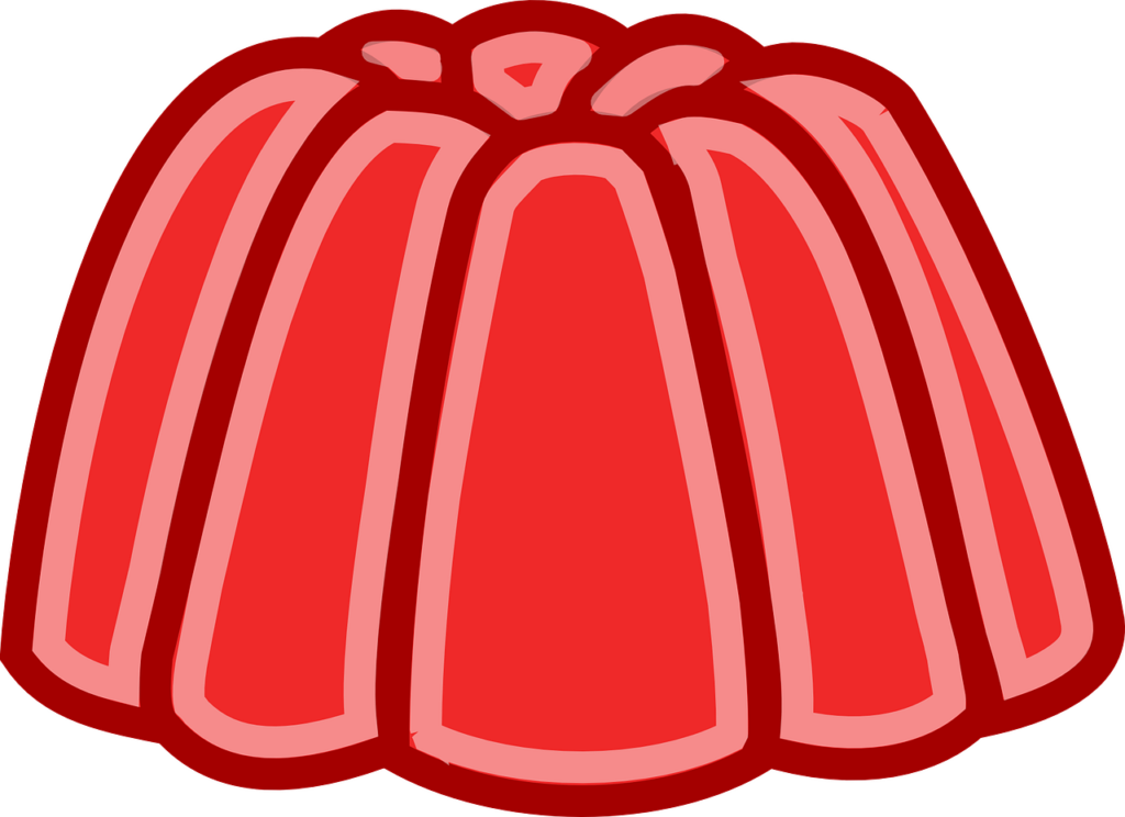 A jello cake