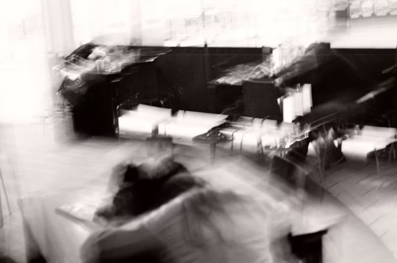 a distorted view of an area