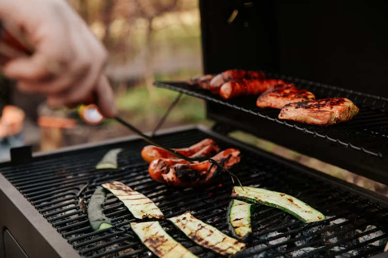 zucchini on the grill