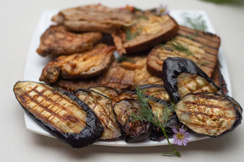 grilled eggplant