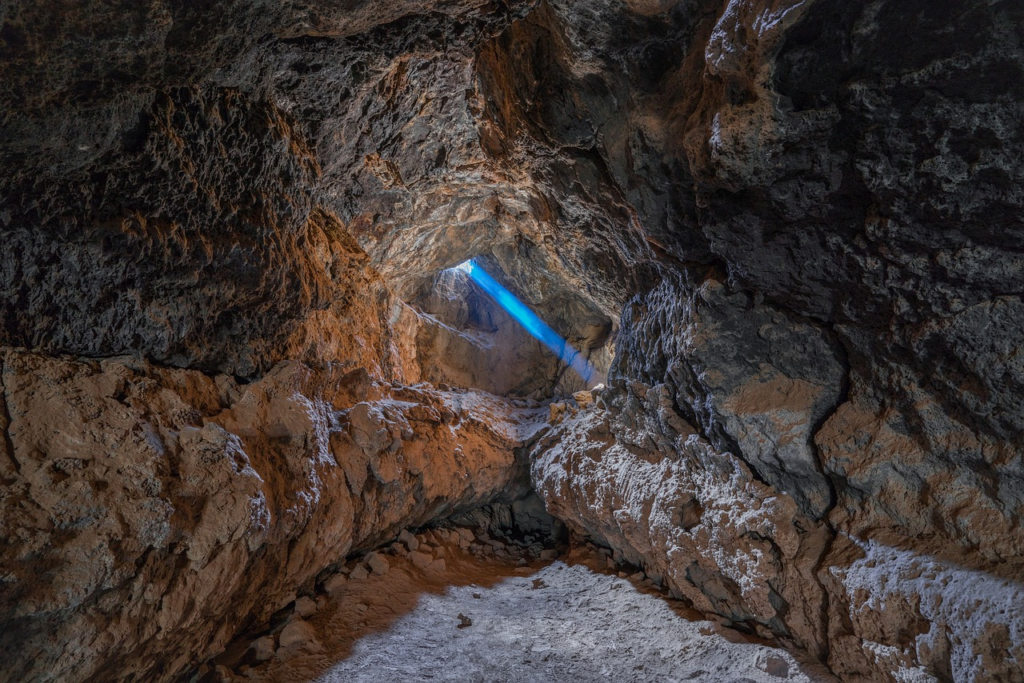 an underground pocket of air 