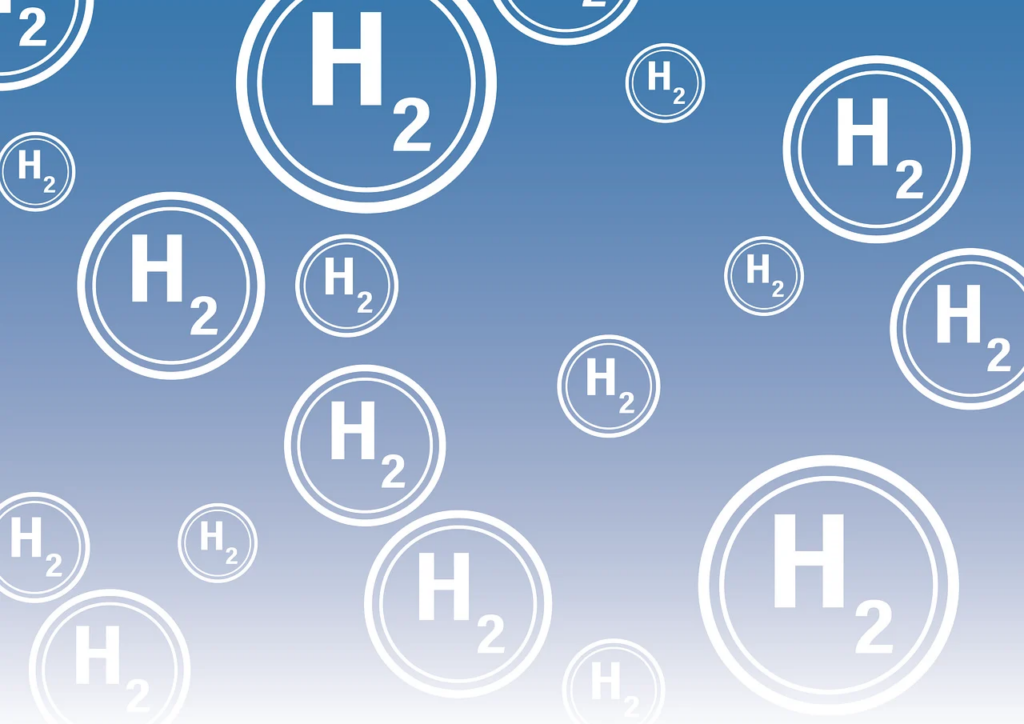 H2 molecules, making up Hydrogen
