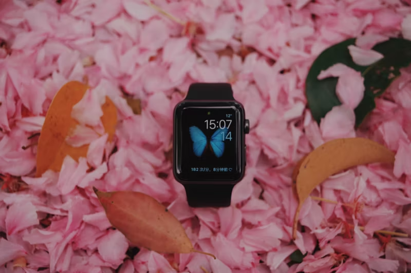 Apple watch on the ground