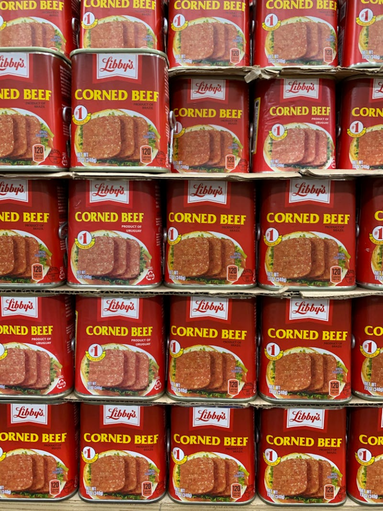 canned corned beef