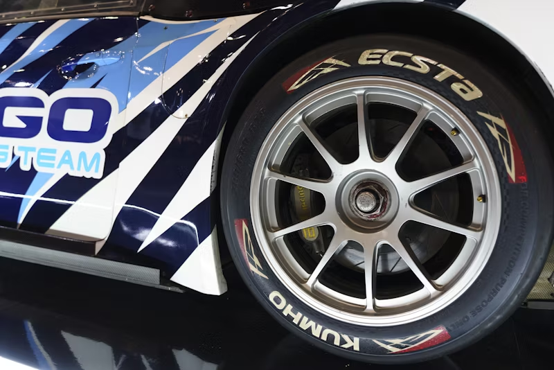 the back half of a racecar