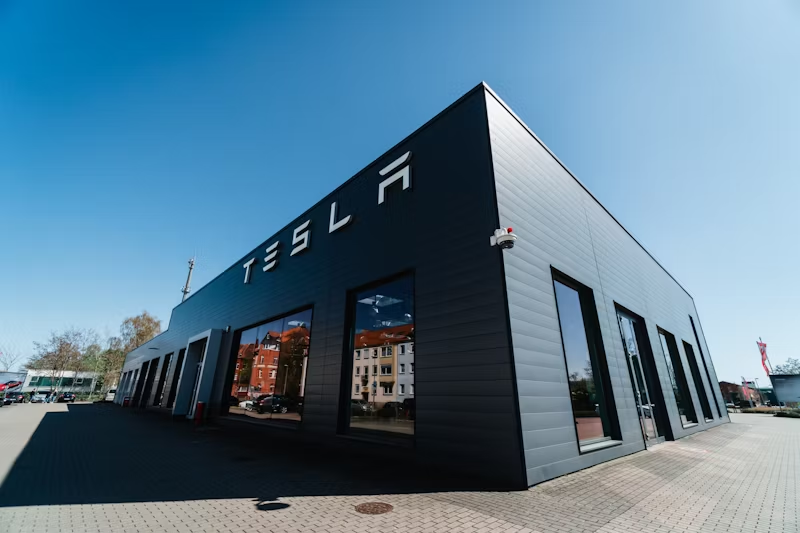 Tesla building