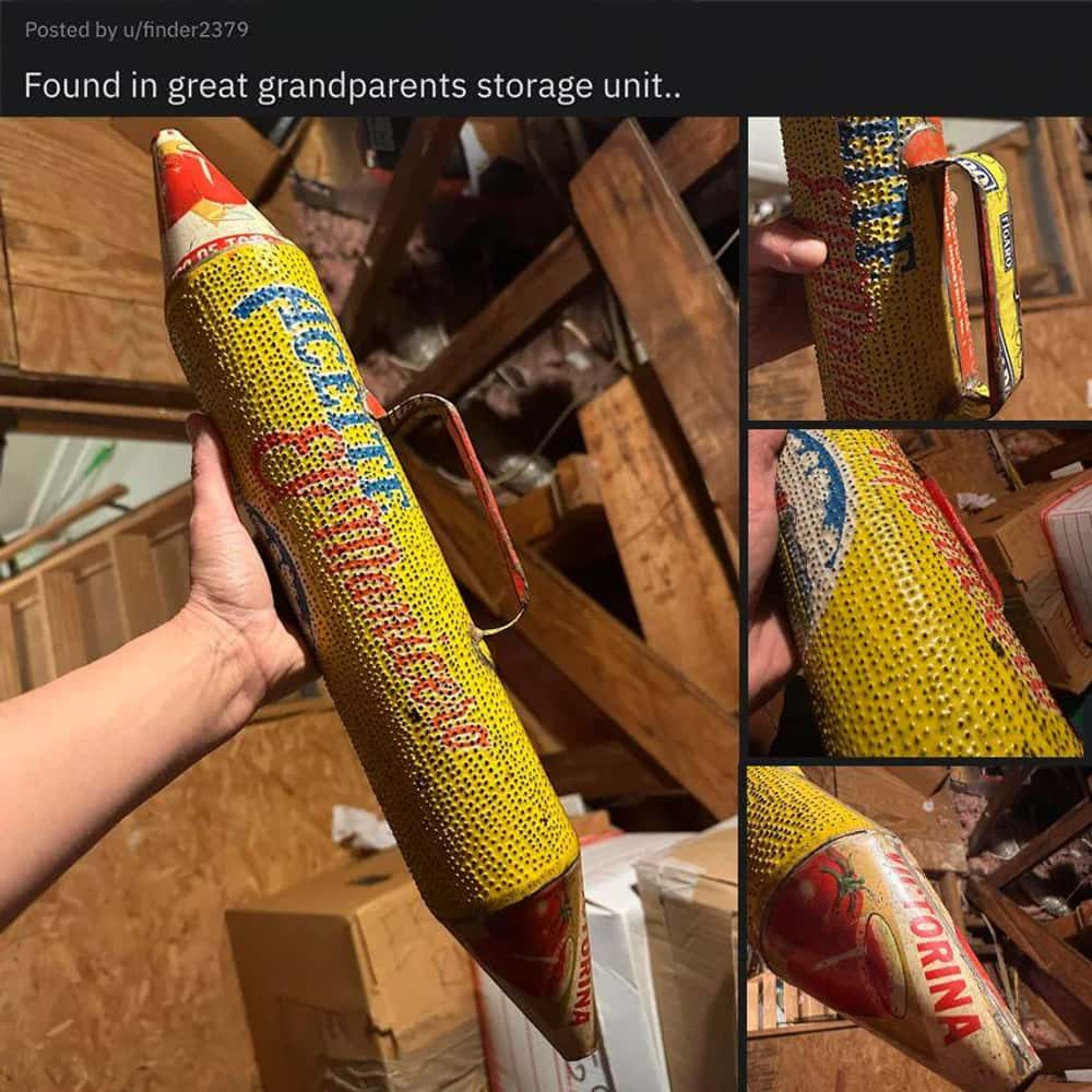 Weird cylindrical object