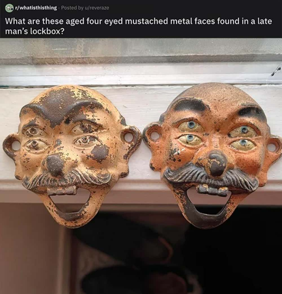 Weird metal faces