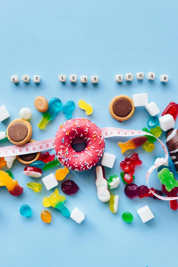 an assortment of processed foods