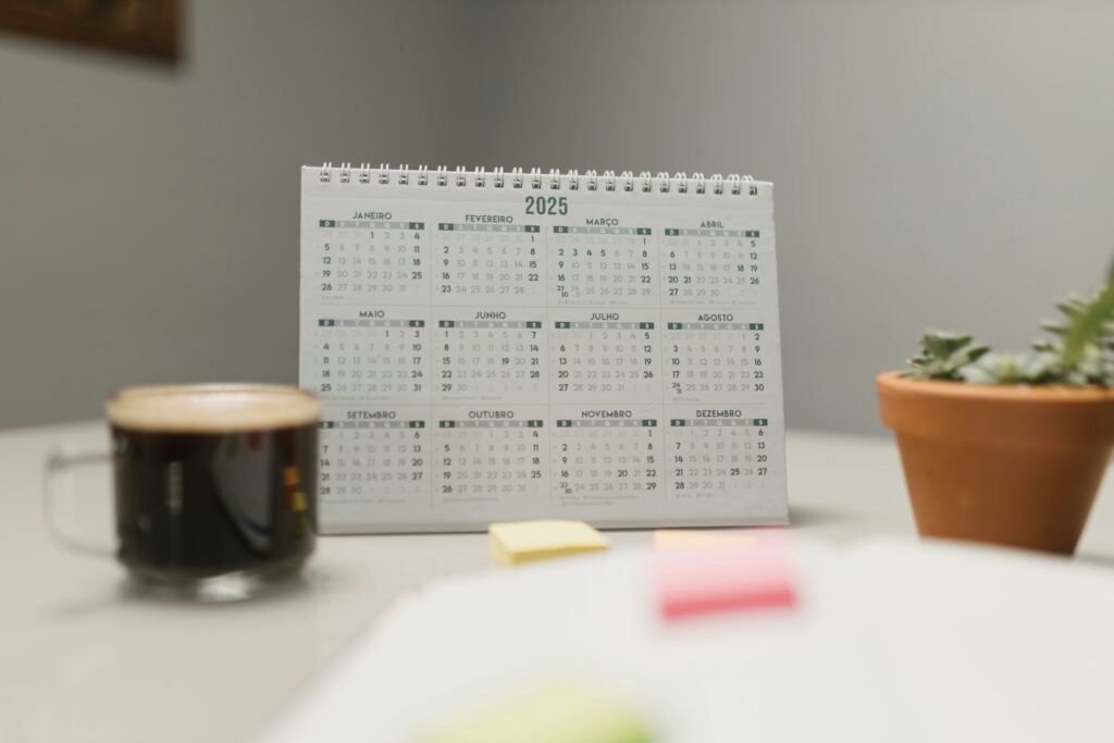 2025 calendar