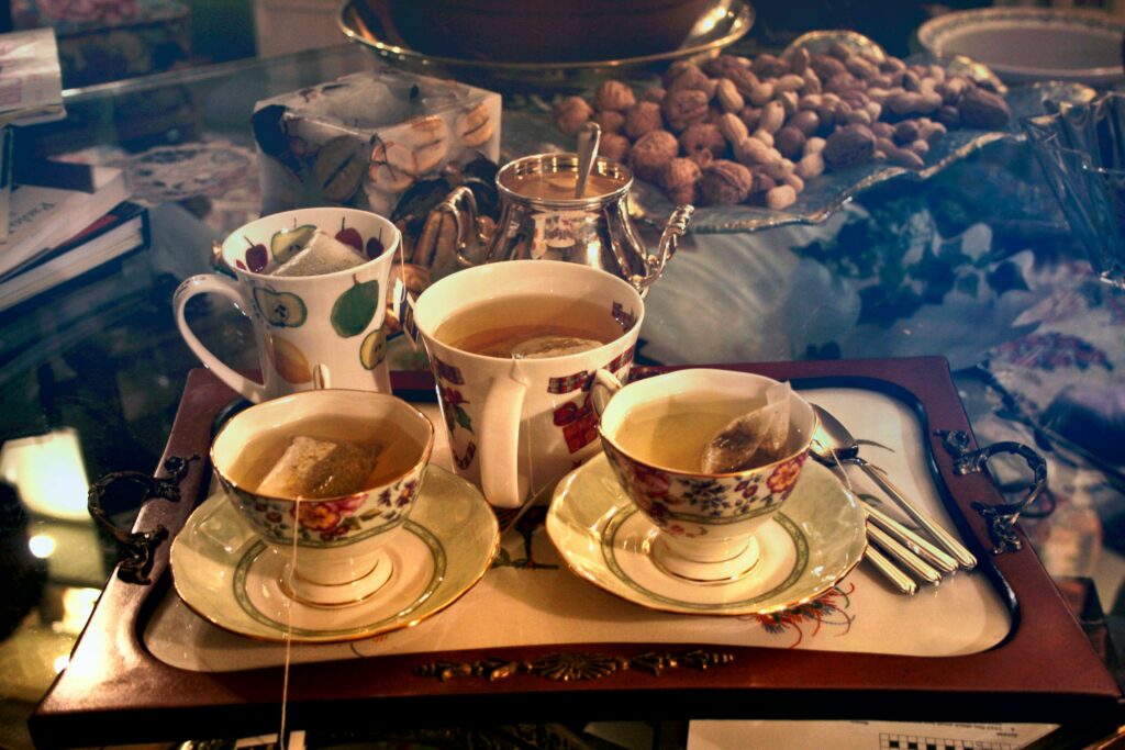 Tea Set on Tray