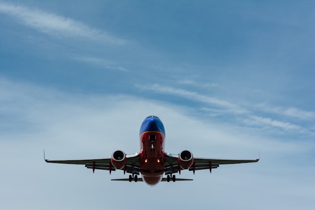 airplane flying