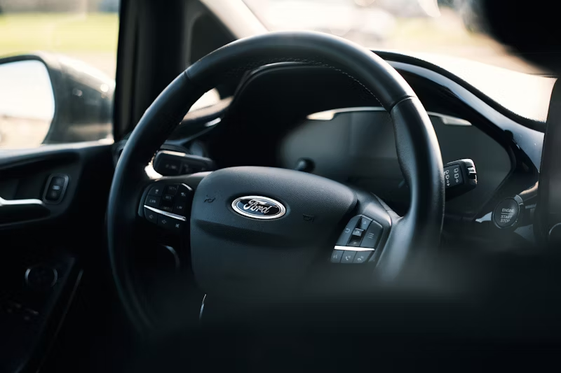 interior of a ford vehicle
