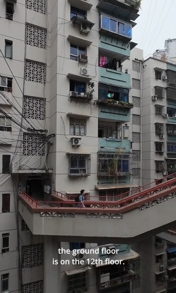 the megacity has multiple layers to it