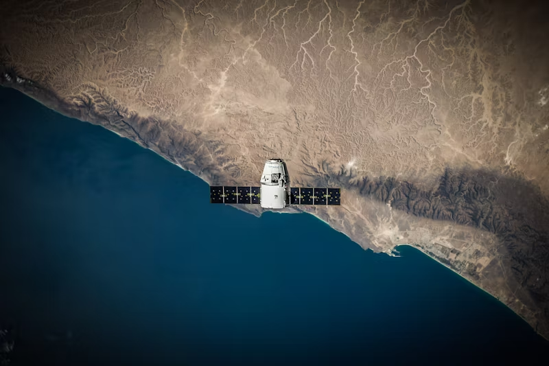 satellite orbiting Earth