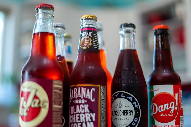 assorted cherry sodas