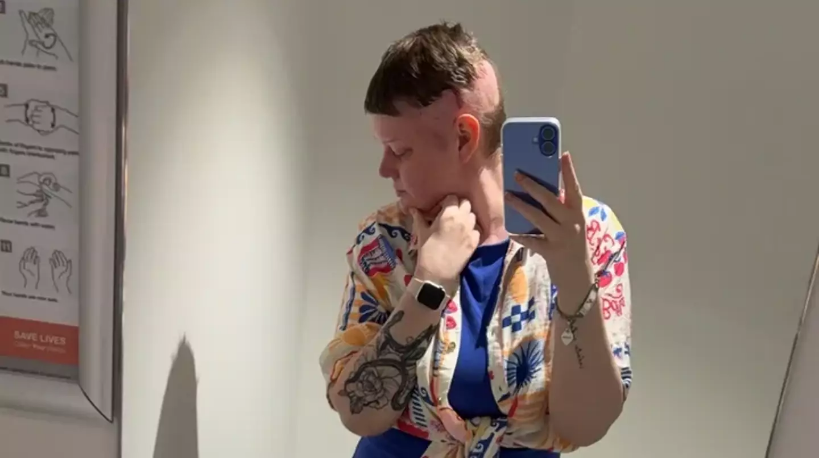 Amanda after treatment