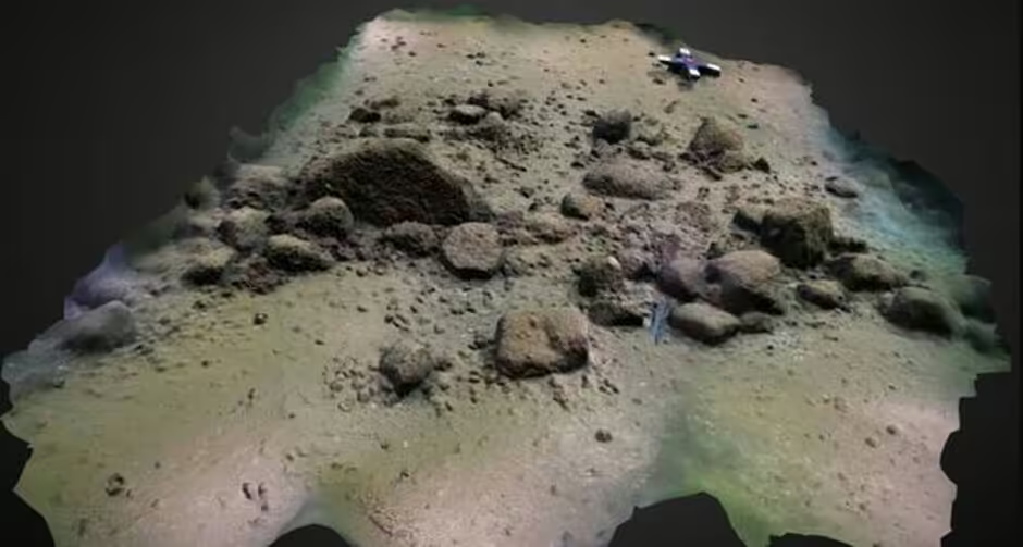 Researchers have already made a 3D model of the wall