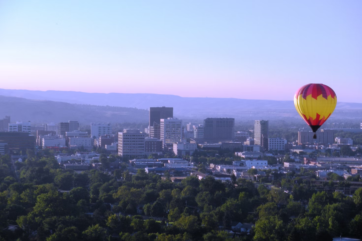 boise, idaho city scape