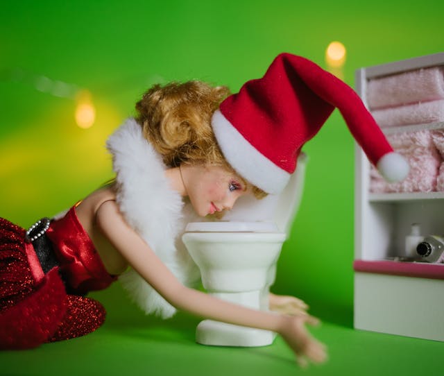 doll throwing up