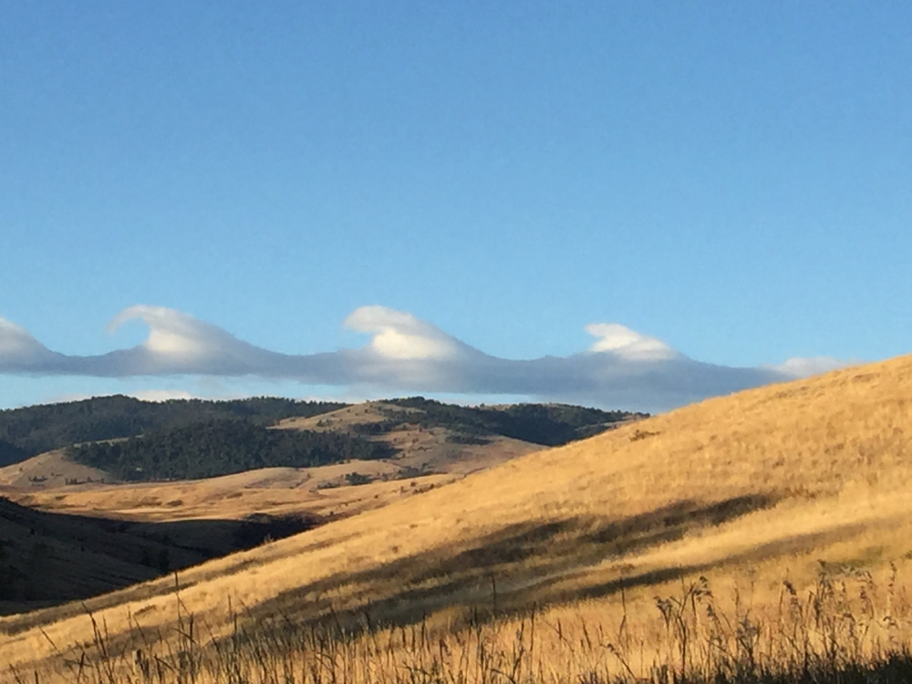 Kelvin Helmholtz cloud formation