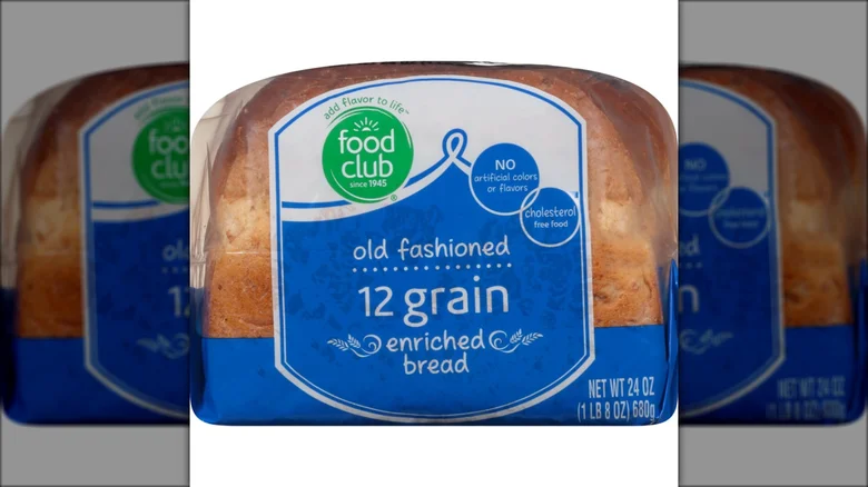 food club old fashioned 12 grain enriched bread
