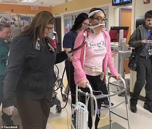 Zei Uwadia, pictured here, of Kansas made headlines in 2018 when she fell mysteriously ill and went into respiratory failure after taking Bactrim.