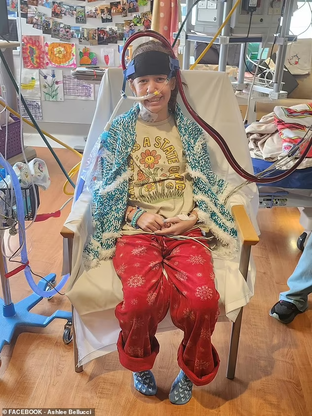 Emmie has been in the hospital for five months recovering from the near-fatal complication.