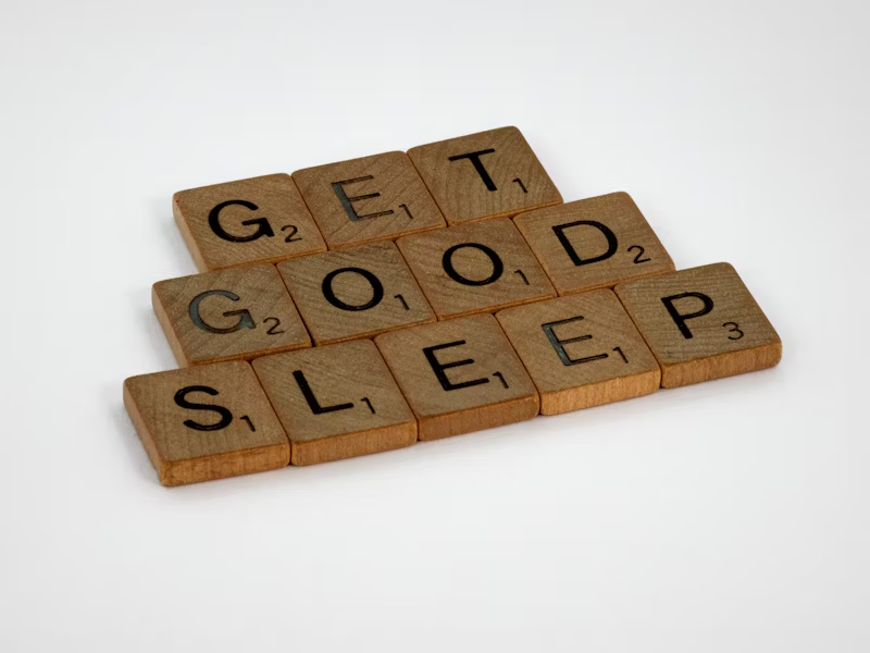 'GET GOOD SLEEP'