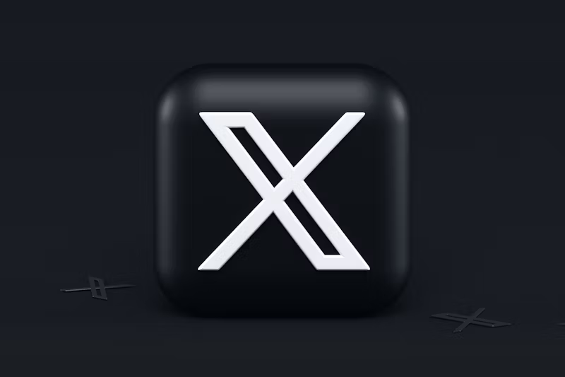 logo for the company X, formerly Twitter