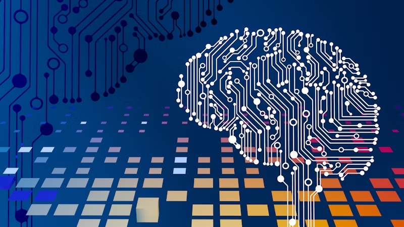 a brain made up of circuitry