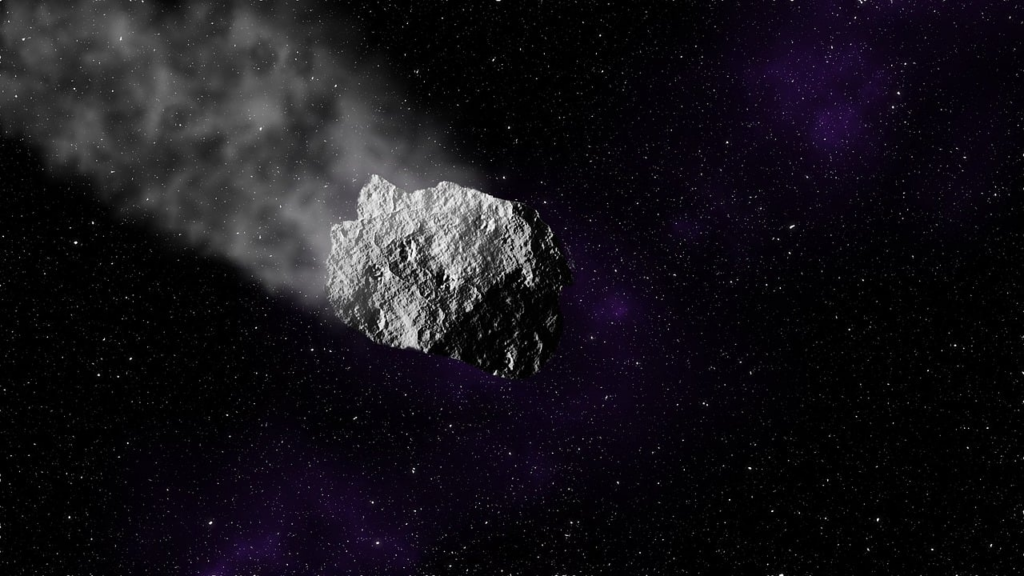 an asteroid