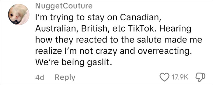 comment on TikTok video