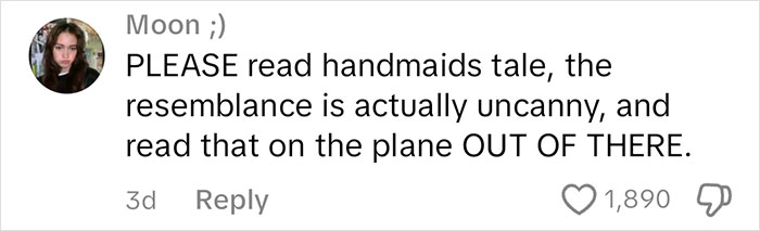 comment on TikTok video