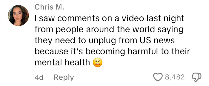 comment on TikTok video