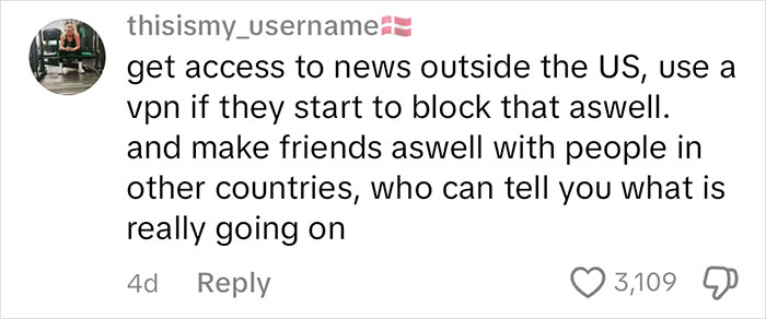 comment on TikTok video