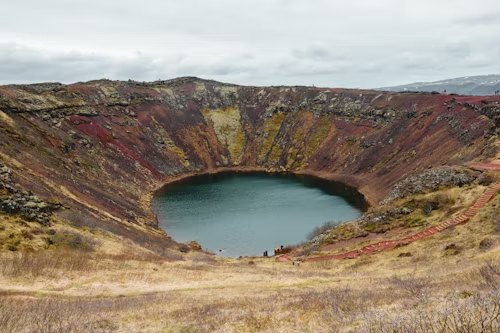 Asteroid crater