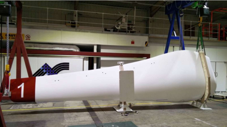 blade of a tidal turbine