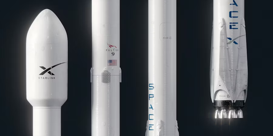 SpaceX Starlink rockets