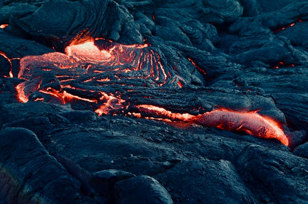 Hot Magma cooling